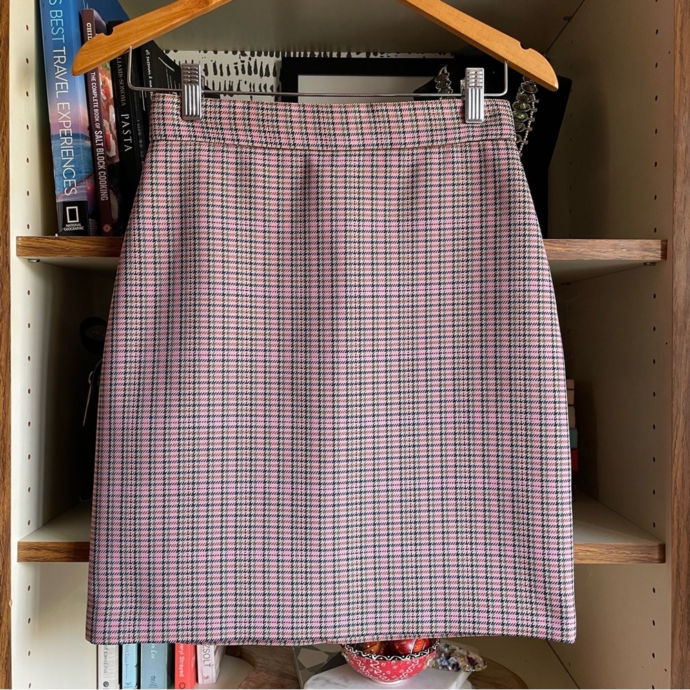 MSGM Milano Gonna Plaid Mini Skirt Women's 40/Small